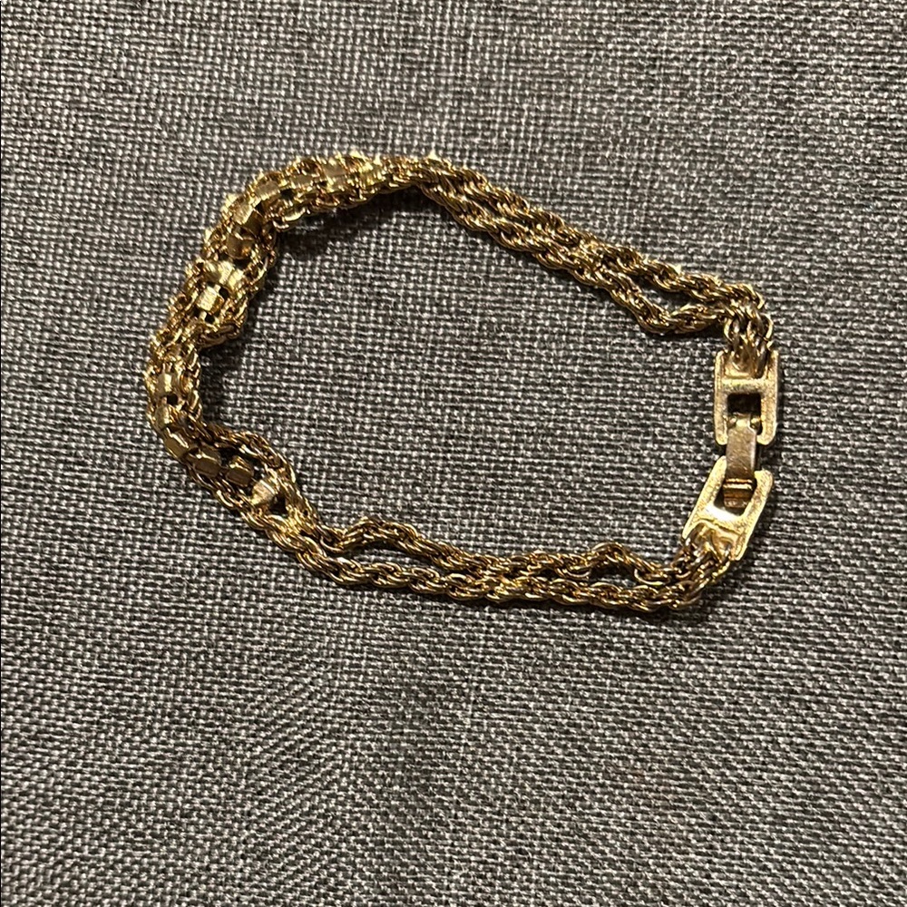 Gold tone Chain Bracelet